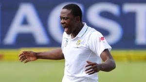 Kagiso Rabada will be available for selection in South Africa’s 3rd Test against Australia in Newlands.(REUTERS)