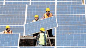 That the indigenous solar industry must be encouraged cannot be overemphasised if we were to draw maximum benefits from the International Solar Alliance(AFP) That the indigenous solar industry must be encouraged cannot be overemphasised if we were to draw maximum benefits from the International Solar Alliance(AFP)