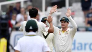 Steve Smith has expressed embarrassment over the ball-tampering row while a remorseful Cameron Bancroft admitted he was nervous at taking on his role in the scam and panicked when he realised that cameras in the stadium had caught him in the act(Getty Images) Steve Smith has expressed embarrassment over the ball-tampering row while a remorseful Cameron Bancroft admitted he was nervous at taking on his role in the scam and panicked when he realised that cameras in the stadium had caught him in the act(Getty Images)