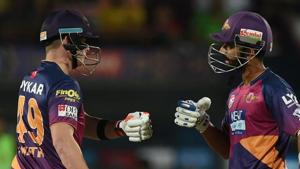 Ajinkya Rahane could be the new skipper of Rajasthan Royals after Steve Smith’s admission of ball-tampering in the Newlands Test that has resulted in a one-match ban.(AFP) Ajinkya Rahane could be the new skipper of Rajasthan Royals after Steve Smith’s admission of ball-tampering in the Newlands Test that has resulted in a one-match ban.(AFP)