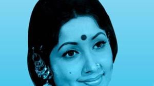 Jayanthi in a still from Mrs Leelavathi. Jayanthi in a still from Mrs Leelavathi.