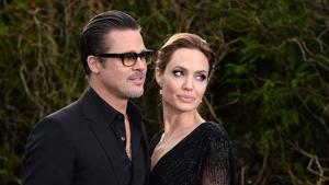 Brad Pitt and Angelina Jolie met on the set of Mr & Mrs Smith, while he was still married to Jennifer Aniston. Brad Pitt and Angelina Jolie met on the set of Mr & Mrs Smith, while he was still married to Jennifer Aniston.
