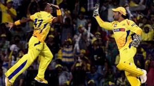 MS Dhoni allows players to express themselves and learn from their mistakes, according to his Chennai Super Kings teammate Dwayne Bravo.(HT Photo) MS Dhoni allows players to express themselves and learn from their mistakes, according to his Chennai Super Kings teammate Dwayne Bravo.(HT Photo)