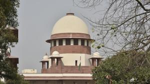 A view of Supreme Court in New Delhi.(Sonu Mehta/HT Photo)