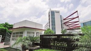 Fortis Hospital in Noida photographed by Ramesh Pathania on 13th August 2012.(Ramesh Pathania/ Mint) Fortis Hospital in Noida photographed by Ramesh Pathania on 13th August 2012.(Ramesh Pathania/ Mint)