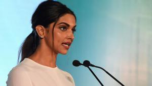 Deepika Padukone, founder of the Live Love Laugh Foundation, speaks during the unveiling event for a report on the public perception towards mental health in India, in New Delhi.(AFP) Deepika Padukone, founder of the Live Love Laugh Foundation, speaks during the unveiling event for a report on the public perception towards mental health in India, in New Delhi.(AFP)