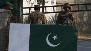 Pakistani army troops stand alert at an entrance to a prison in Haripur, Pakistan.(AP File Photo) Pakistani army troops stand alert at an entrance to a prison in Haripur, Pakistan.(AP File Photo)