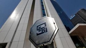The logo of the Securities and Exchange Board of India (SEBI) is pictured on the premises of its headquarters in Mumbai.(Reuters File Photo) The logo of the Securities and Exchange Board of India (SEBI) is pictured on the premises of its headquarters in Mumbai.(Reuters File Photo)