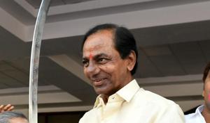 Telangana chief minister K Chandrasekhar Rao has defended his decision to announce various schemes targeting particular sections of society, saying they are a political party and they have to attract voters.(File Photo) Telangana chief minister K Chandrasekhar Rao has defended his decision to announce various schemes targeting particular sections of society, saying they are a political party and they have to attract voters.(File Photo)