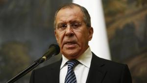Russian foreign minister Sergei Lavrov.(REUTERS) Russian foreign minister Sergei Lavrov.(REUTERS)
