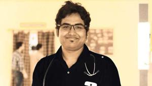 Dr Yagnadatta Rath, who did his MBBS in 2012, said he was really worried when he heard Raita was travelling all the way from Balam.(HT Photo) Dr Yagnadatta Rath, who did his MBBS in 2012, said he was really worried when he heard Raita was travelling all the way from Balam.(HT Photo)
