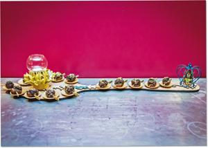 Quirky stuffed mushroom canapés(Rakhee Jain) Quirky stuffed mushroom canapés(Rakhee Jain)