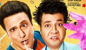 Govinda and Varun Sharma on the first poster of Fryday.