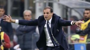 Juventus coach Massimiliano Allegri has vowed to stay at Juventus.(AP) Juventus coach Massimiliano Allegri has vowed to stay at Juventus.(AP)