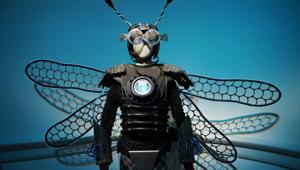 Thorax, Ambassador of the Insects is seen during a preview of No Spectators: The Art of Burning Man exhibition at the Renwick Gallery in Washington DC.(AFP) Thorax, Ambassador of the Insects is seen during a preview of No Spectators: The Art of Burning Man exhibition at the Renwick Gallery in Washington DC.(AFP)
