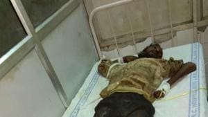 The video is said to have been shot in the emergency ward of the medical college.(HT) The video is said to have been shot in the emergency ward of the medical college.(HT)