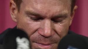 David Warner issued a tearful apology for his part in the ball-tampering scandal during the third Test between South Africa and Australia last weekend, but left a lot of questions unanswered as to his actual role in the episode.(AFP) David Warner issued a tearful apology for his part in the ball-tampering scandal during the third Test between South Africa and Australia last weekend, but left a lot of questions unanswered as to his actual role in the episode.(AFP)