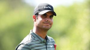 Shubhankar Sharma, a two-time winner on Asian and European Tours, was one-over 73 on first day as he missed the cut in his first-ever Houston Open.(AFP) Shubhankar Sharma, a two-time winner on Asian and European Tours, was one-over 73 on first day as he missed the cut in his first-ever Houston Open.(AFP)