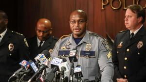 Internal Investigator of the Baton Rouge Police Department Myron Daniels gives remarks at the Baton Rouge Police Station regarding the officers who shot Alton Sterling in 2016 on March 30, 2018.(AFP Photo) Internal Investigator of the Baton Rouge Police Department Myron Daniels gives remarks at the Baton Rouge Police Station regarding the officers who shot Alton Sterling in 2016 on March 30, 2018.(AFP Photo)