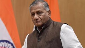 MoS for External Affairs VK Singh(PTI File Photo) MoS for External Affairs VK Singh(PTI File Photo)