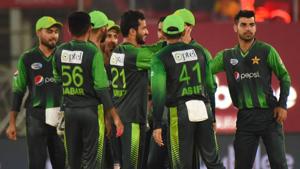 Pakistan thrashed West Indies by 143 runs in the first of a three-match T20 series in Karachi on Sunday. Get full cricket score of Pakistan vs West Indies, 1st T20 in Karachi, here.(Twitter/TheRealPCB) Pakistan thrashed West Indies by 143 runs in the first of a three-match T20 series in Karachi on Sunday. Get full cricket score of Pakistan vs West Indies, 1st T20 in Karachi, here.(Twitter/TheRealPCB)