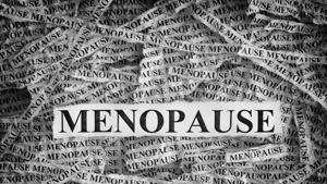 Menopause is the process a woman goes through when her monthly periods end following the aging of the ovaries and the subsequent reduction of estrogens, the feminine sex hormone.(Shutterstock) Menopause is the process a woman goes through when her monthly periods end following the aging of the ovaries and the subsequent reduction of estrogens, the feminine sex hormone.(Shutterstock)