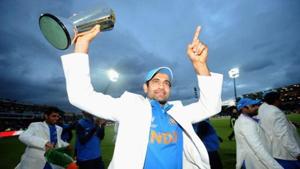 Irfan Pathan was removed as Baroda’s captain after two matches of the 2017-18 domestic season.(ICC via Getty Images) Irfan Pathan was removed as Baroda’s captain after two matches of the 2017-18 domestic season.(ICC via Getty Images)