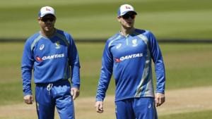 Steve Smith and David Warner were banned for 12 months while Cameron Bancroft was suspended for nine months for their involvement in the ball-tampering row in Cape Town.(Reuters) Steve Smith and David Warner were banned for 12 months while Cameron Bancroft was suspended for nine months for their involvement in the ball-tampering row in Cape Town.(Reuters)