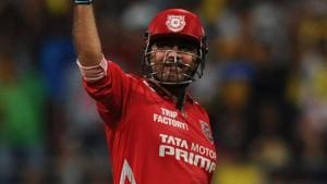 Kings XI Punjab announced on Sunday that retired cricketer Virender Sehwag will take the field in IPL 2018.(HT Photo) Kings XI Punjab announced on Sunday that retired cricketer Virender Sehwag will take the field in IPL 2018.(HT Photo)