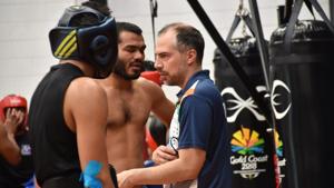 Indian boxing men’s team coach Santiago Nieva (right) is facing the heat for the needle incident at Commonwealth Games 2018.(Facebook) Indian boxing men’s team coach Santiago Nieva (right) is facing the heat for the needle incident at Commonwealth Games 2018.(Facebook)