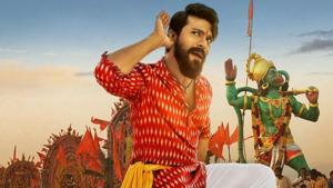 Ram Charan in a still from Rangasthalam. Ram Charan in a still from Rangasthalam.