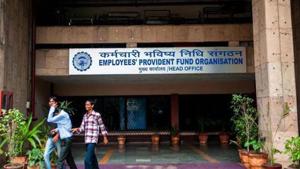 Employees Provident Fund Organisation head office in New Delhi .(HT Photo) Employees Provident Fund Organisation head office in New Delhi .(HT Photo)