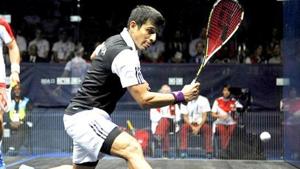 Saurav Ghosal will go into the Commonwealth Games 2018 in a positive frame of mind.(PTI) Saurav Ghosal will go into the Commonwealth Games 2018 in a positive frame of mind.(PTI)