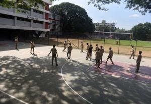 Not so tranquil: Nazia Erum’s book explores religion-based bullying in schools and on playgrounds. Representative picture.(Pratham Gokhale/HT Photo) Not so tranquil: Nazia Erum’s book explores religion-based bullying in schools and on playgrounds. Representative picture.(Pratham Gokhale/HT Photo)