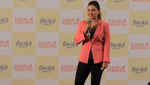 Rani Mukerji at the Hichki Teachers Awards in Mumbai on Feb 24, 2018.(IANS) Rani Mukerji at the Hichki Teachers Awards in Mumbai on Feb 24, 2018.(IANS)