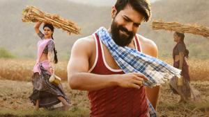Ram Charan and Samantha Akkineni plays the lead pair in Rangasthalam. Ram Charan and Samantha Akkineni plays the lead pair in Rangasthalam.