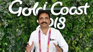Vikram Singh Sisodia has severely reprimanded boxing team doctor Amol Patil for not following rules.(PTI) Vikram Singh Sisodia has severely reprimanded boxing team doctor Amol Patil for not following rules.(PTI)