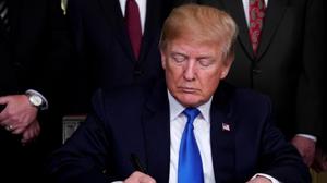 US President Donald Trump often accuses media of spreading fake news about him.(Reuters file photo) US President Donald Trump often accuses media of spreading fake news about him.(Reuters file photo)
