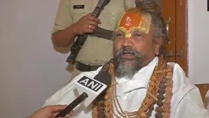 Computer Baba and four other Hindu religious leaders were accorded the Minister of State status by the Madhya Pradesh government.(ANI Photo) Computer Baba and four other Hindu religious leaders were accorded the Minister of State status by the Madhya Pradesh government.(ANI Photo)