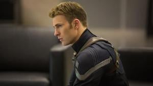 Chris Evans as Captain America. Chris Evans as Captain America.