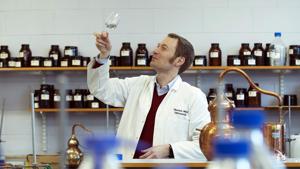 Assistant professor of distilling, Matthew Pauley, at the International Centre for Brewing and Distilling, Heriot-Watt University in Edinburgh, Scotland.(AFP PHOTO / ANDY BUCHANAN) Assistant professor of distilling, Matthew Pauley, at the International Centre for Brewing and Distilling, Heriot-Watt University in Edinburgh, Scotland.(AFP PHOTO / ANDY BUCHANAN)