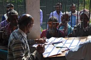 The National Register of Citizens is being prepared to identify illegal immigrants in Assam.(AFP/File Photo) The National Register of Citizens is being prepared to identify illegal immigrants in Assam.(AFP/File Photo)