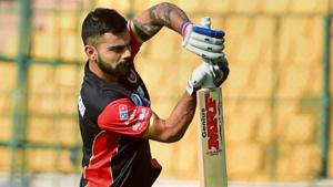 Royal Challengers Bangalore finished bottom of the Indian premier League table under Virat Kohli in 2017.(PTI) Royal Challengers Bangalore finished bottom of the Indian premier League table under Virat Kohli in 2017.(PTI)