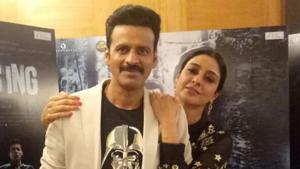 Manoj Bajpayee and Tabu during the promotions of Missing in Mumbai.(IANS) Manoj Bajpayee and Tabu during the promotions of Missing in Mumbai.(IANS)