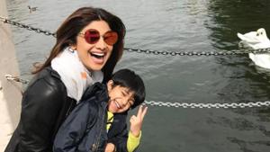 Shilpa Shetty’s son Viaan has performed on a Tiger Shroff song and the Baaghi star is more than impressed. Shilpa Shetty’s son Viaan has performed on a Tiger Shroff song and the Baaghi star is more than impressed.