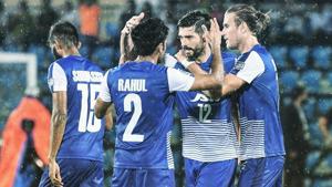 Bengaluru FC are now on six points after two matches.(Twitter (Bengaluru FC)) Bengaluru FC are now on six points after two matches.(Twitter (Bengaluru FC))