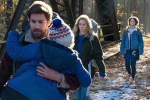John Krasinski and Emily Blunt are masterful as the couple trapped on a deserted farmstead with their two children, forced to live in silence. John Krasinski and Emily Blunt are masterful as the couple trapped on a deserted farmstead with their two children, forced to live in silence.