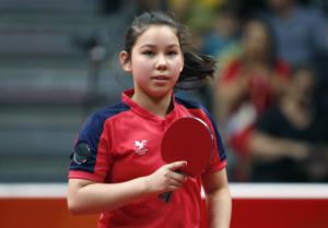 Anna Hursey is known as a tenacious competitor, having already broken records by appearing at last year’s European championships.(REUTERS) Anna Hursey is known as a tenacious competitor, having already broken records by appearing at last year’s European championships.(REUTERS)