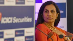 ICICI Bank CEO and MSD Chanda Kochhar during a press conference in Mumbai.(AFP File Photo) ICICI Bank CEO and MSD Chanda Kochhar during a press conference in Mumbai.(AFP File Photo)