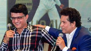 Former cricketer Sachin Tendulkar speaks during the launch of Sourav Ganguly's book, 'A Century Is Not Enough', in Mumbai(PTI) Former cricketer Sachin Tendulkar speaks during the launch of Sourav Ganguly's book, 'A Century Is Not Enough', in Mumbai(PTI)